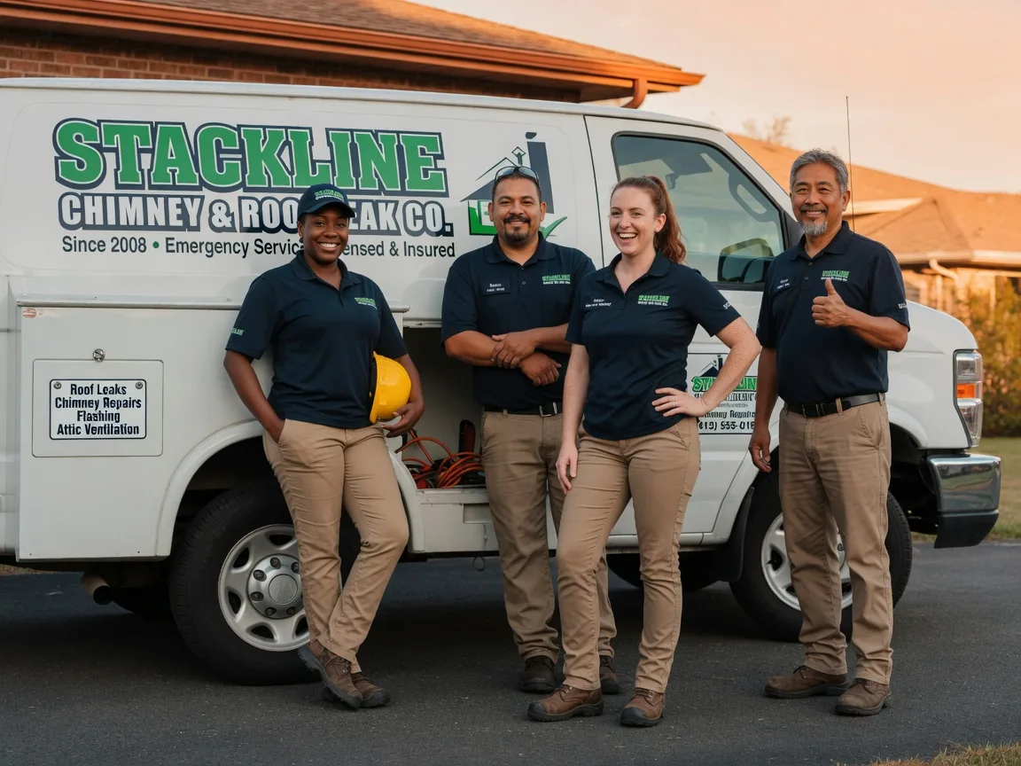 Chimney flashing repair company in Webster, NC